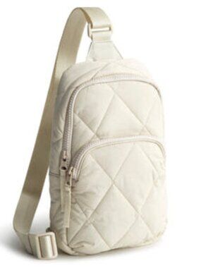 Vera Bradley, Lorman Sling Backpack Pumice Stone in Featherweight, NWOT